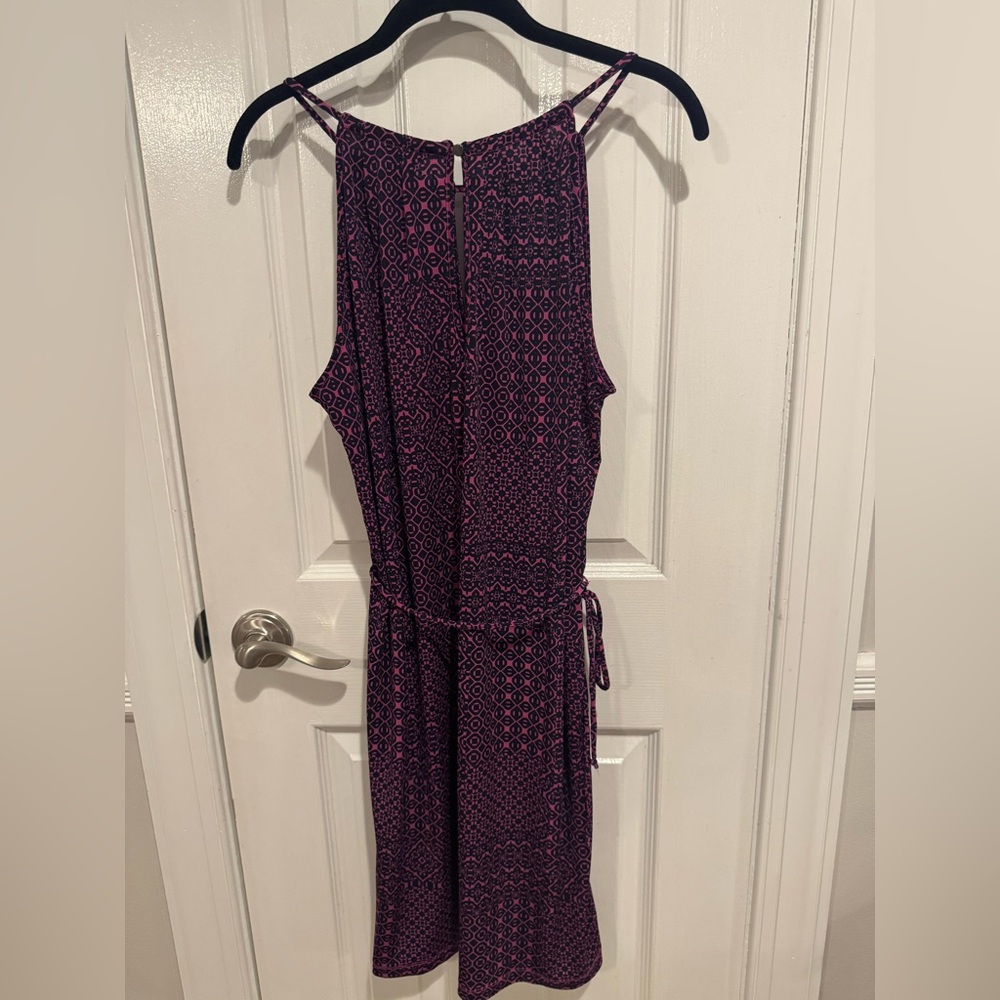 Banana Republic Pink and Navy dress